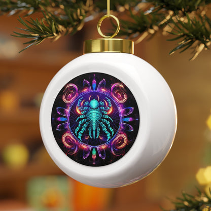 Scorpio Horoscope Christmas Ball Ornaments