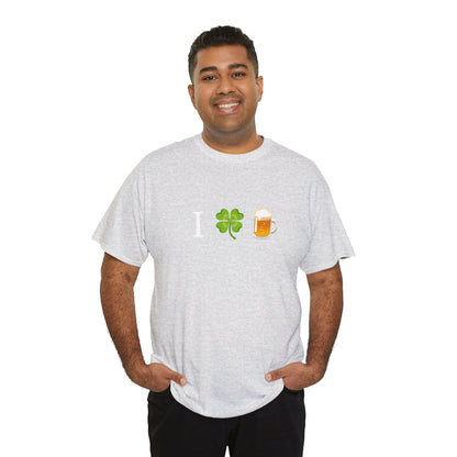 I Love Beer Emoji Shirt | St. Patricks Day Gift