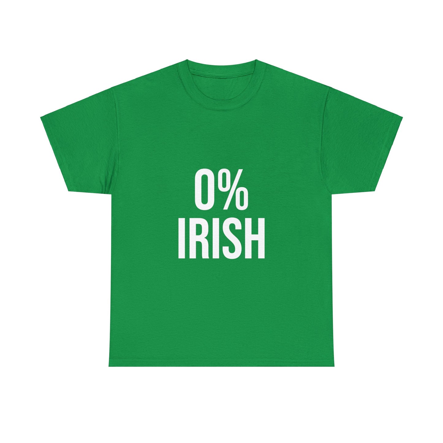 0% Irish Cotton Tee | St. Patricks Day Gift