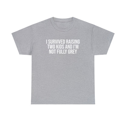 I Survived Raising Two Kids Shirt | Father's Day | Gift For Dad