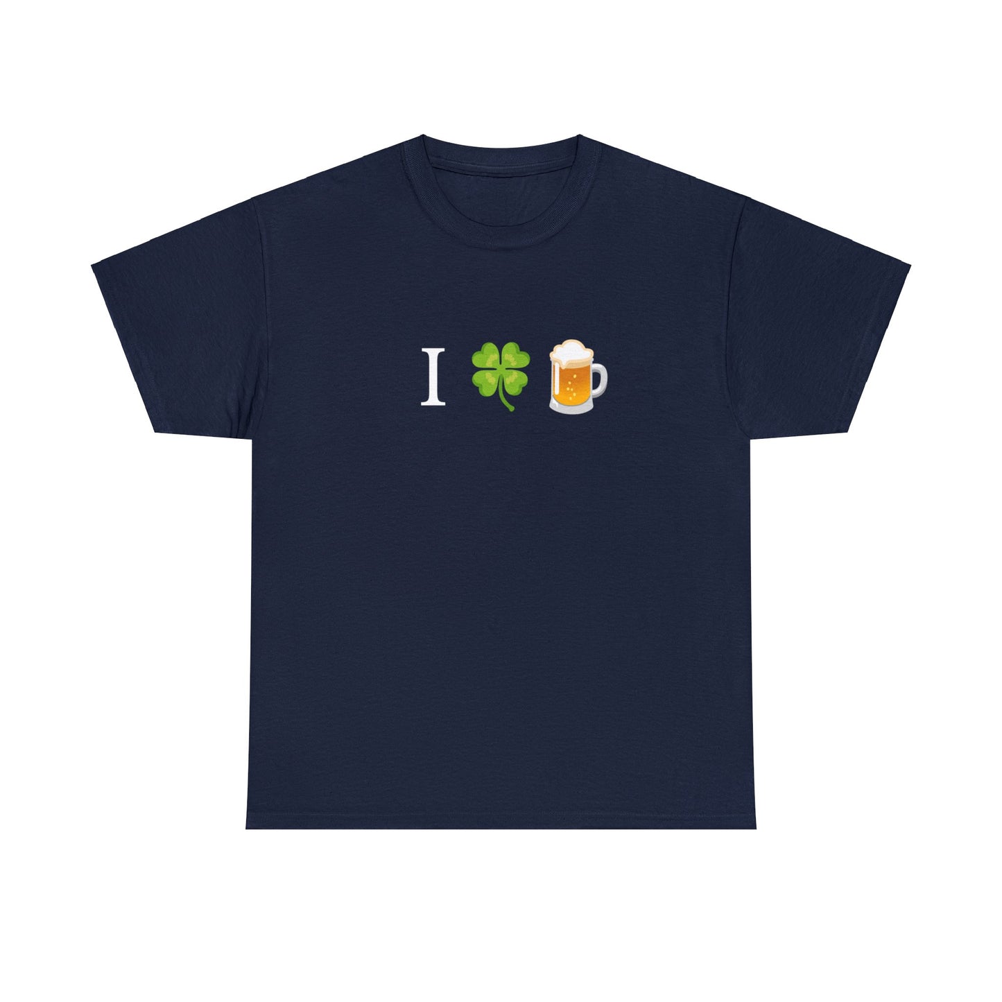 I Love Beer Emoji Shirt | St. Patricks Day Gift