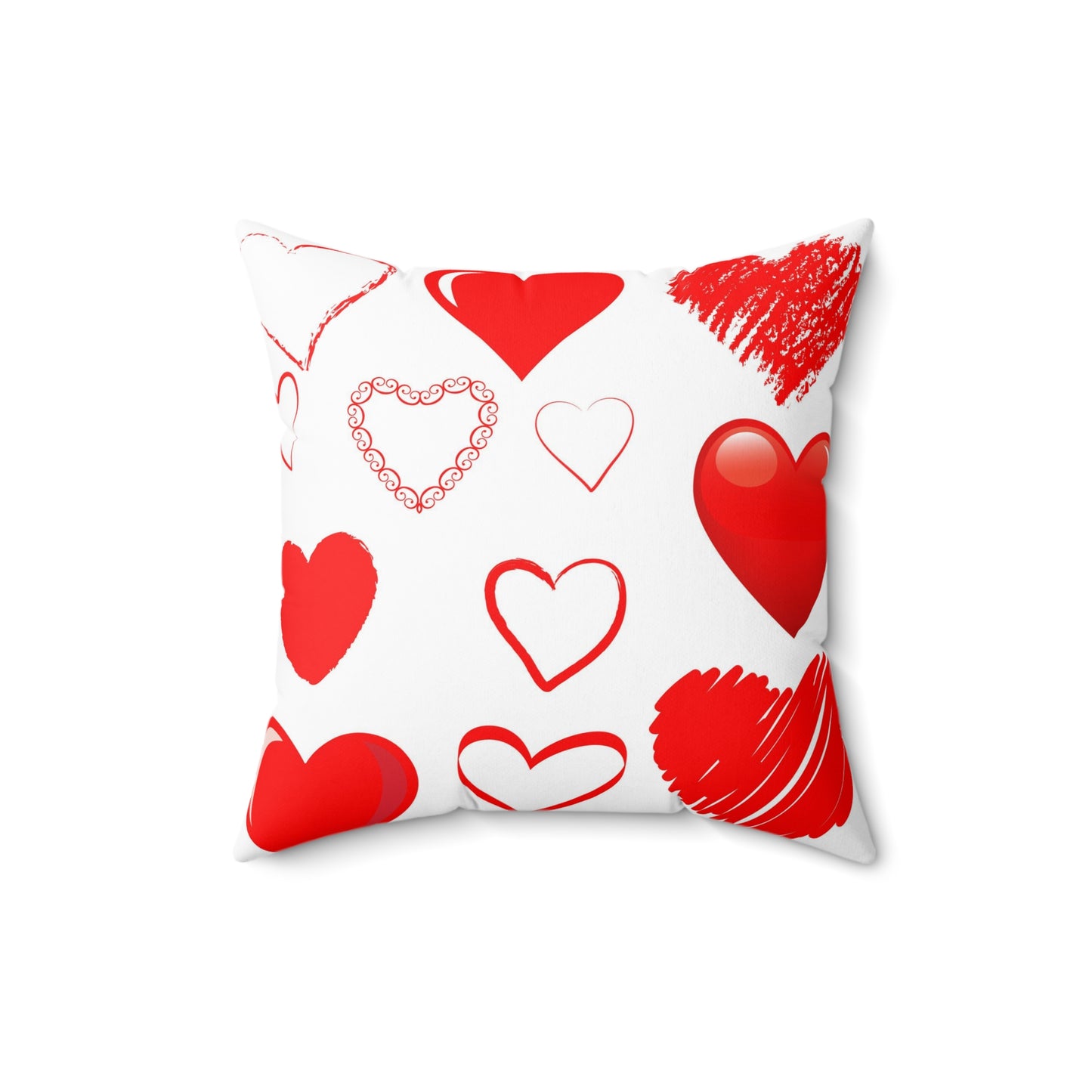 You Are And Will Be My Only True Love Always Pillow - Red