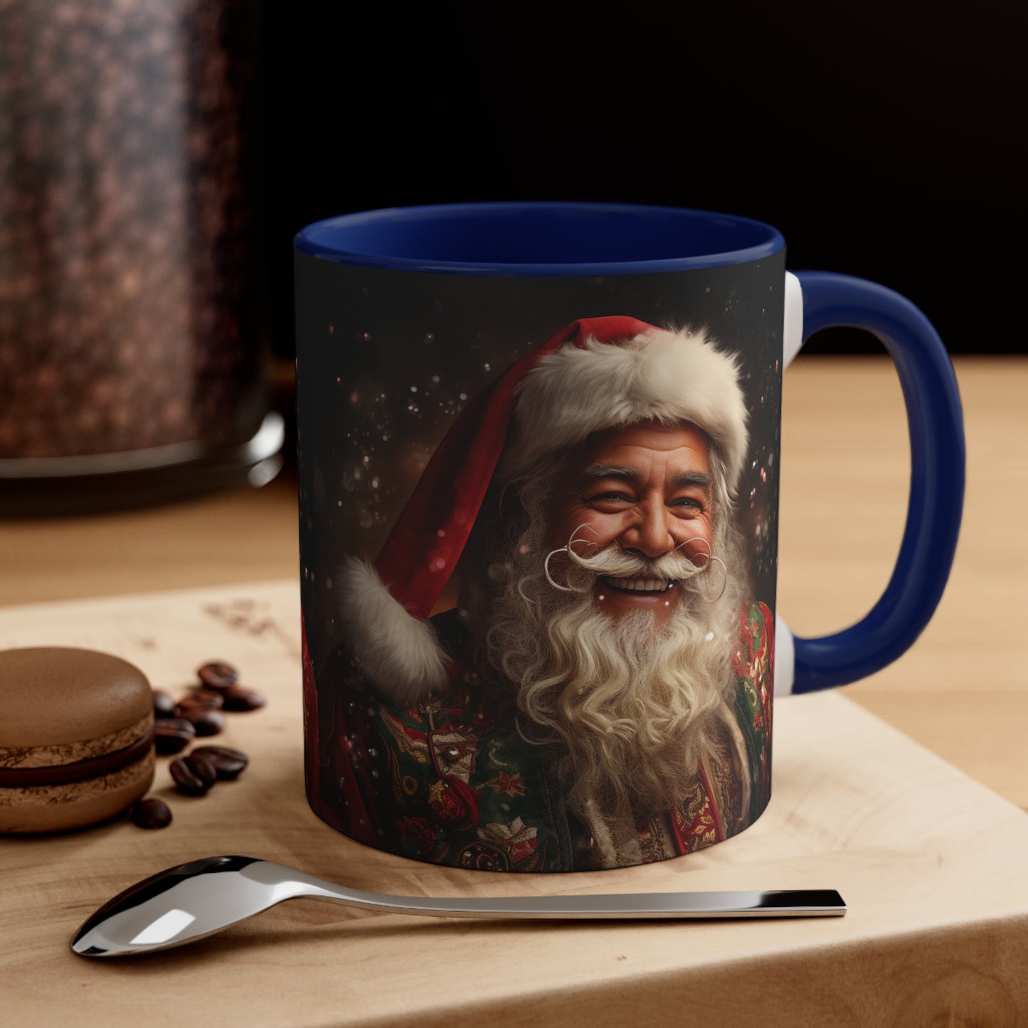 Latin Santa Claus Accent Coffee Mug, 11oz