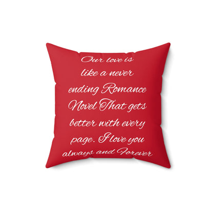 Our Love Is Valentines Day Pillow