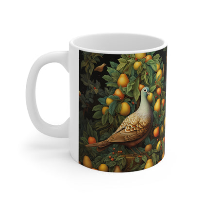 A Partridge in a Pear Tree Ceramic Mug 11oz