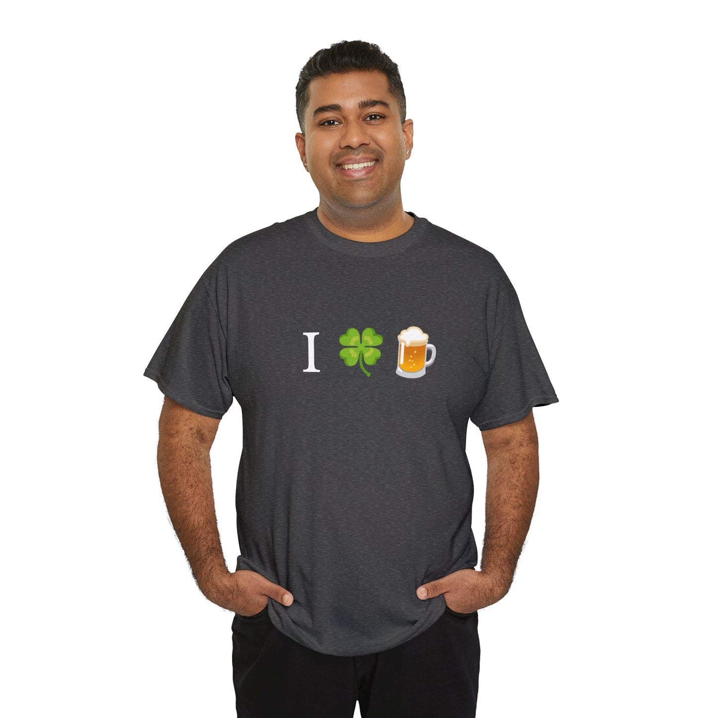 I Love Beer Emoji Shirt | St. Patricks Day Gift