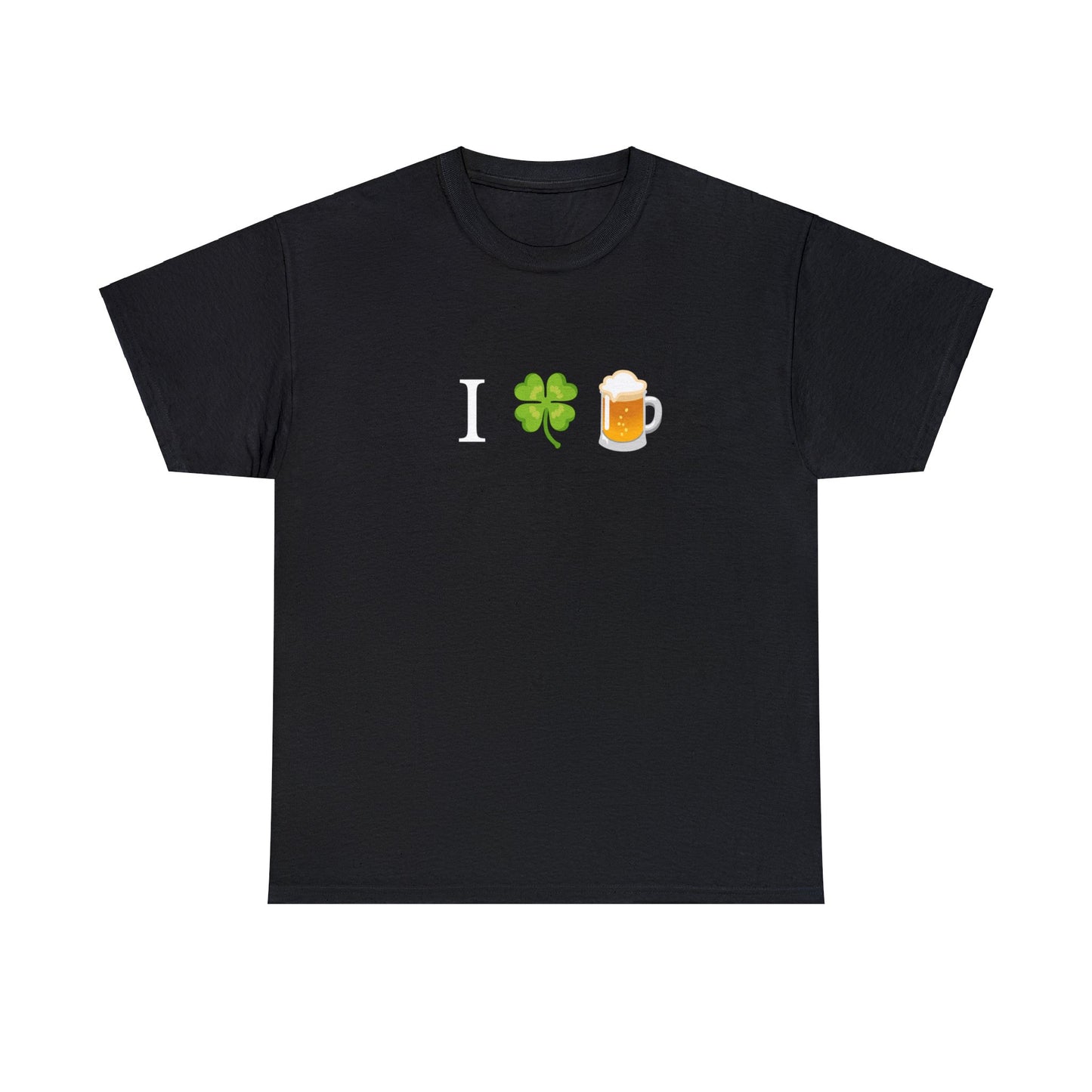 I Love Beer Emoji Shirt | St. Patricks Day Gift