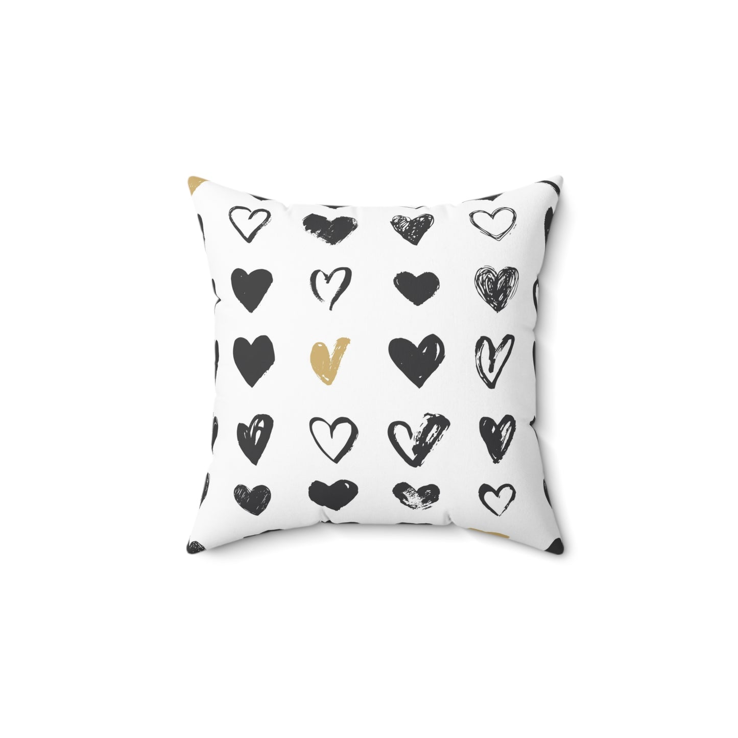 You Are And Will Be My Only True Love Always Pillow - Black