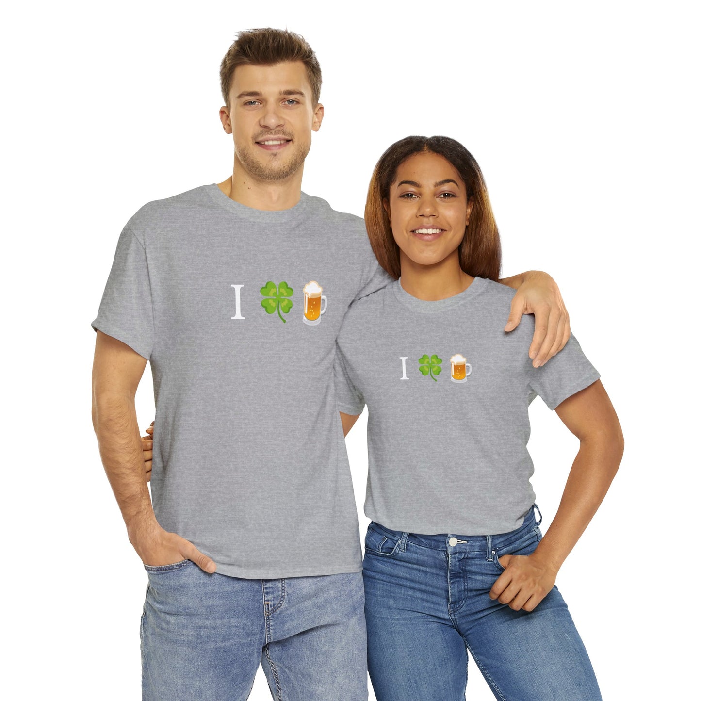 I Love Beer Emoji Shirt | St. Patricks Day Gift