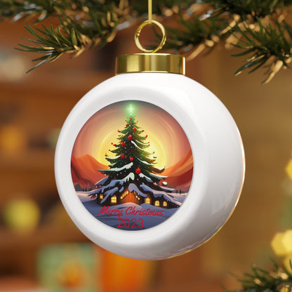 Christmas Tree Christmas Ball Ornament