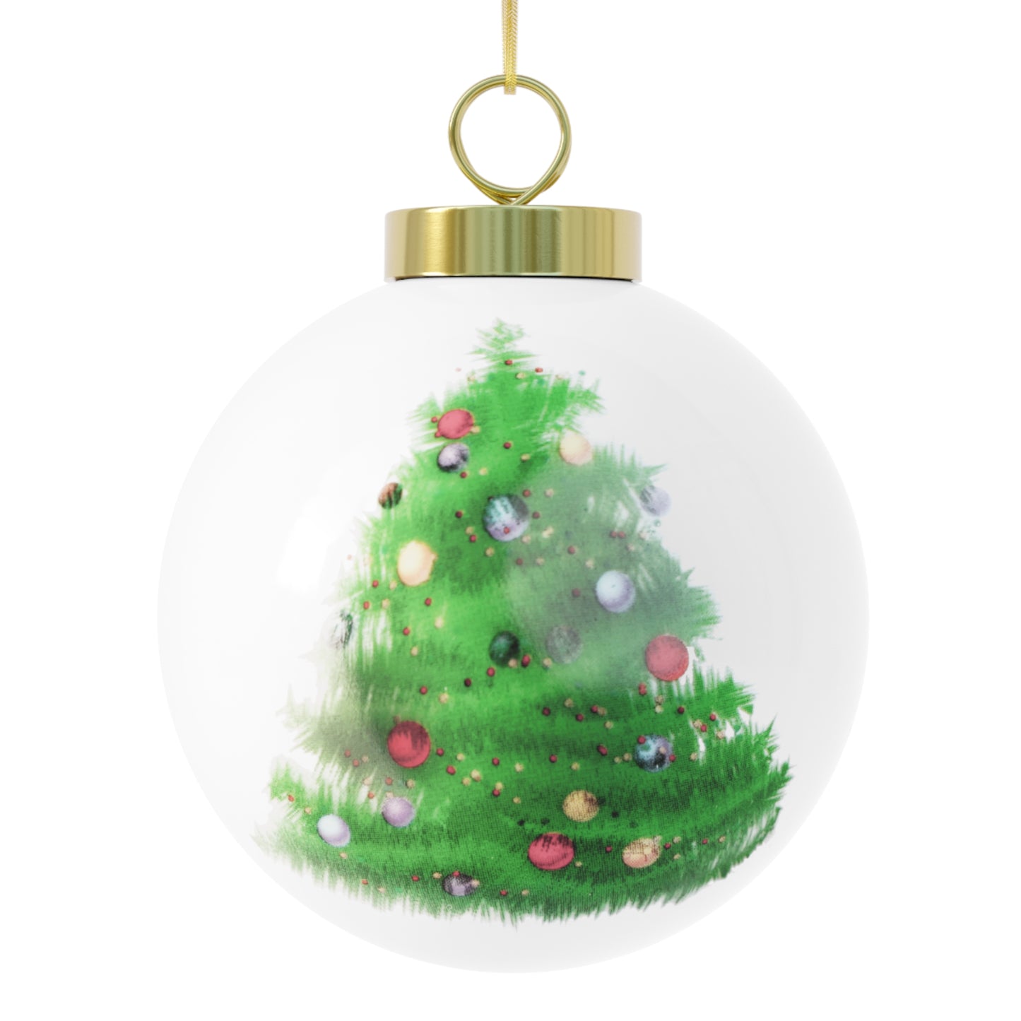 Aquarius Horoscope Christmas Ball Ornament