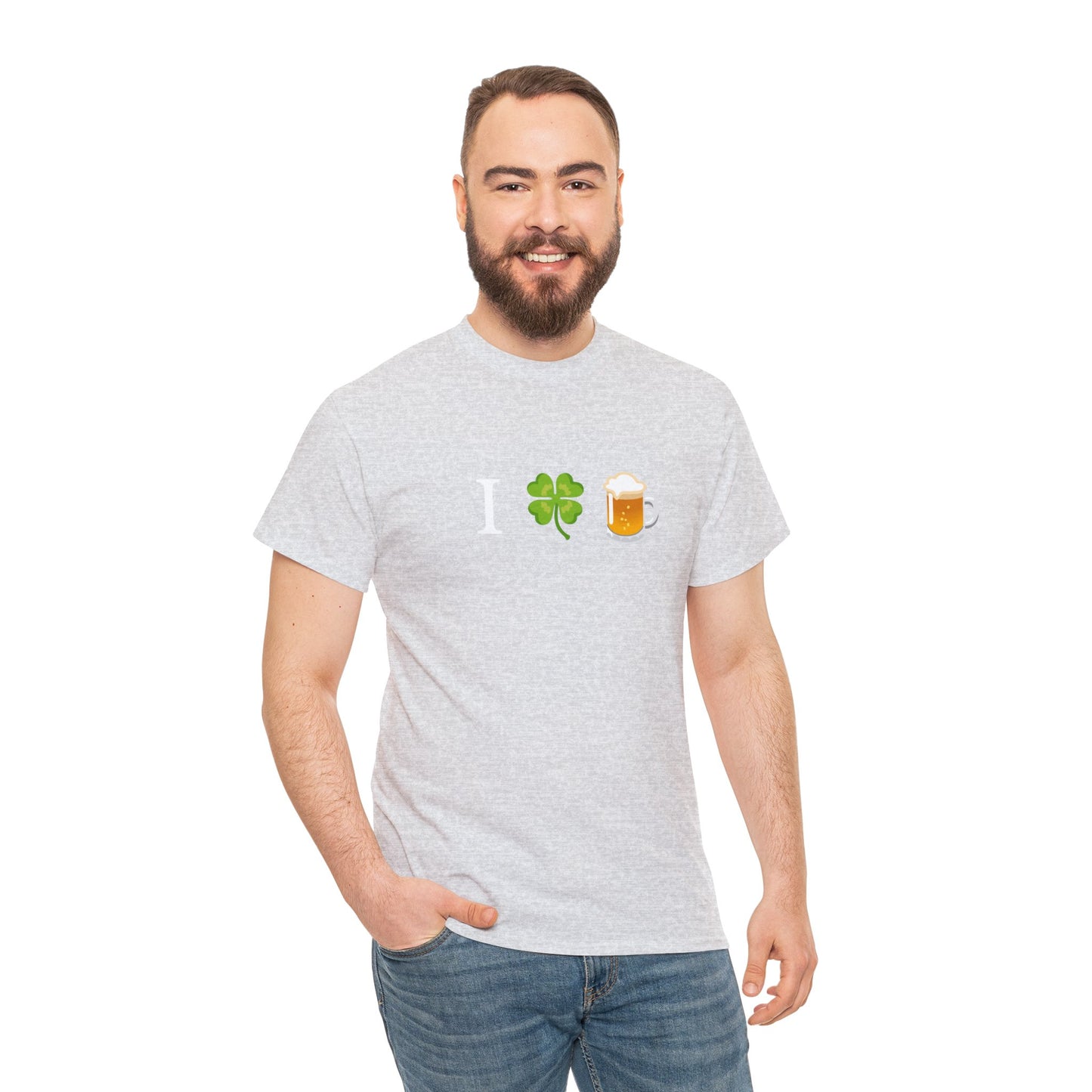 I Love Beer Emoji Shirt | St. Patricks Day Gift