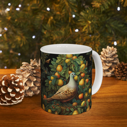 A Partridge in a Pear Tree Ceramic Mug 11oz