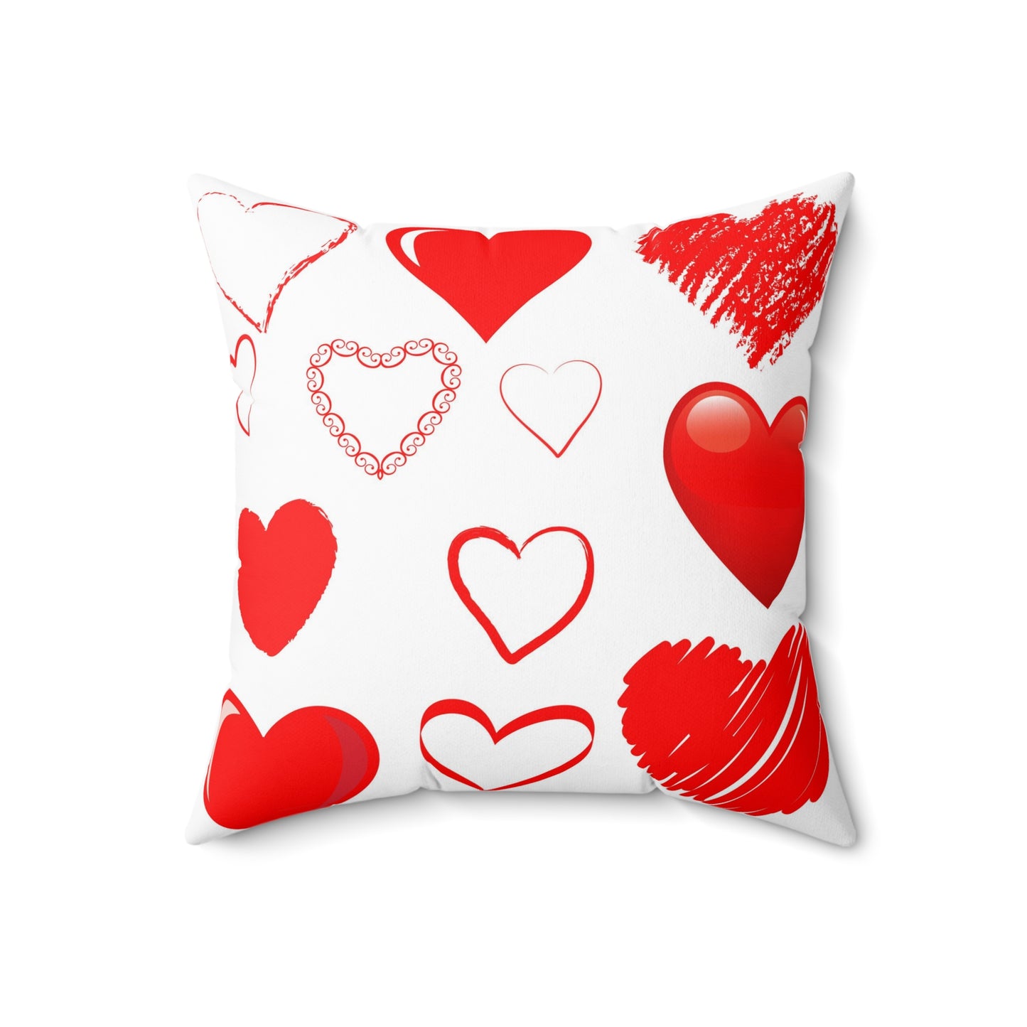 You Are And Will Be My Only True Love Always Pillow - Red