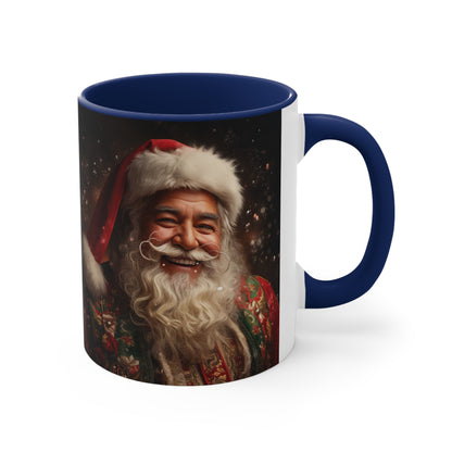 Latin Santa Claus Accent Coffee Mug, 11oz