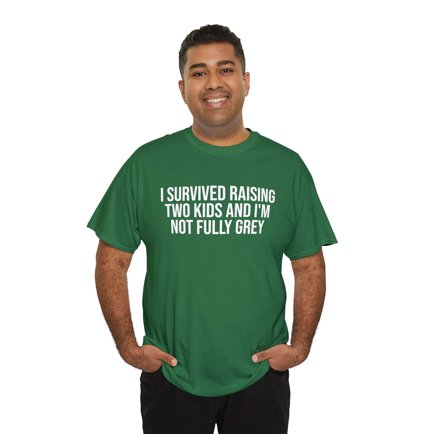 I Survived Raising Two Kids Shirt | Father's Day | Gift For Dad