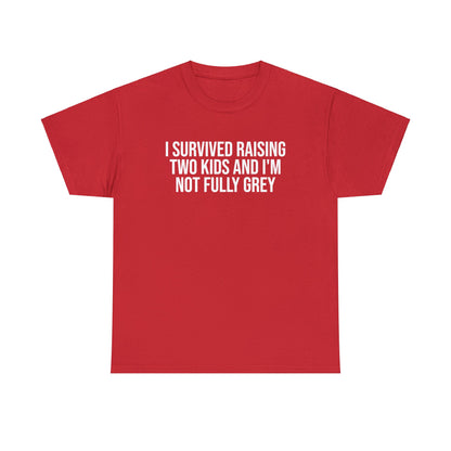 I Survived Raising Two Kids Shirt | Father's Day | Gift For Dad