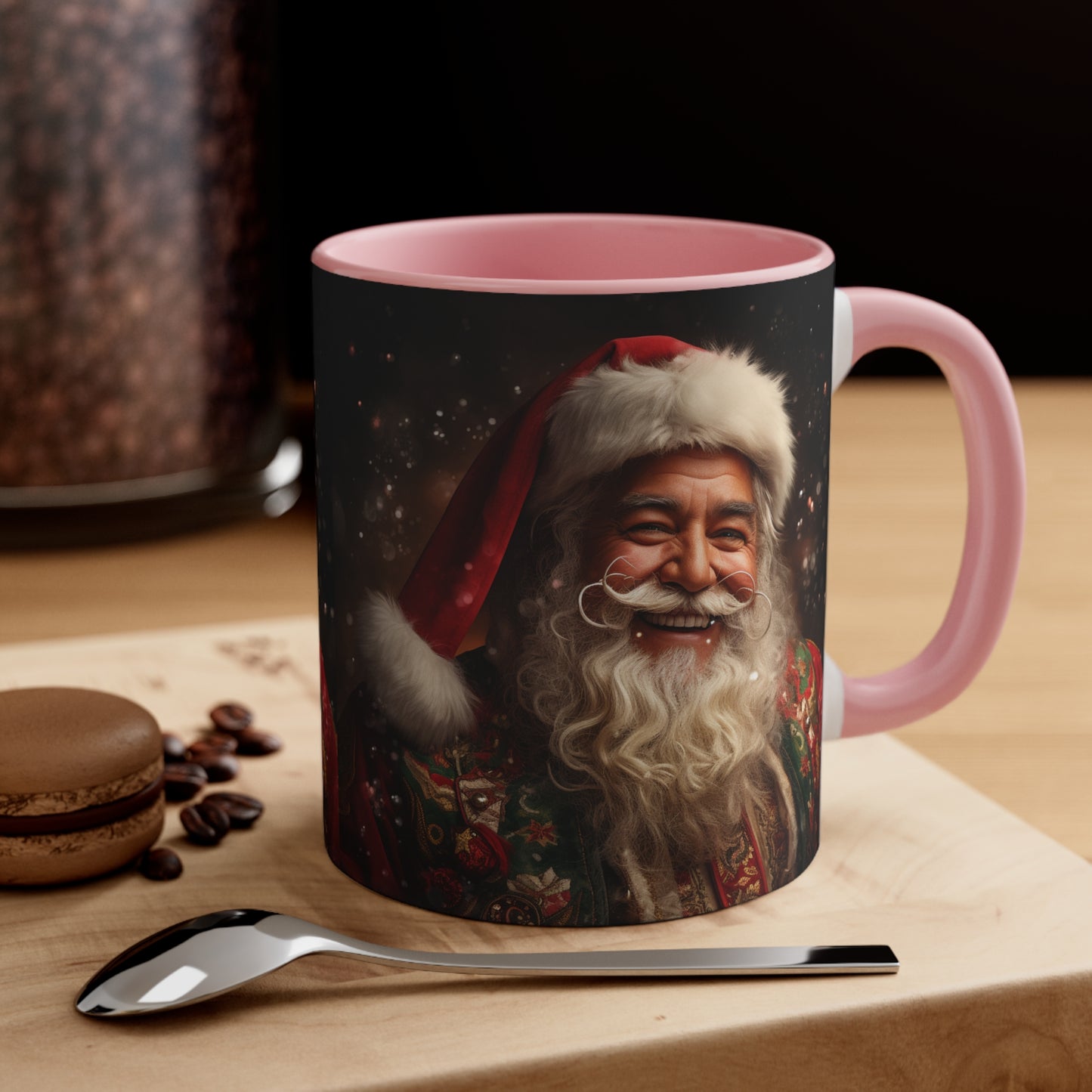 Latin Santa Claus Accent Coffee Mug, 11oz