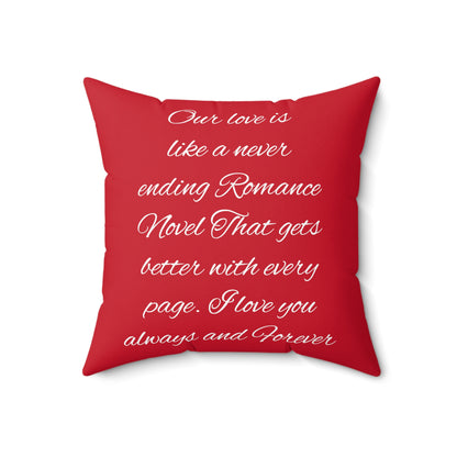 Our Love Is Valentines Day Pillow