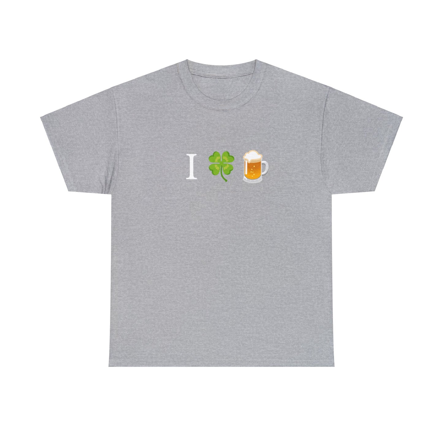 I Love Beer Emoji Shirt | St. Patricks Day Gift