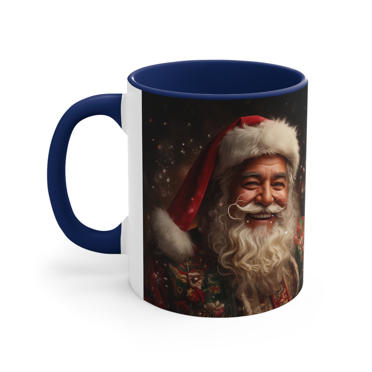 Latin Santa Claus Accent Coffee Mug, 11oz