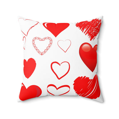 You Are And Will Be My Only True Love Always Pillow - Red