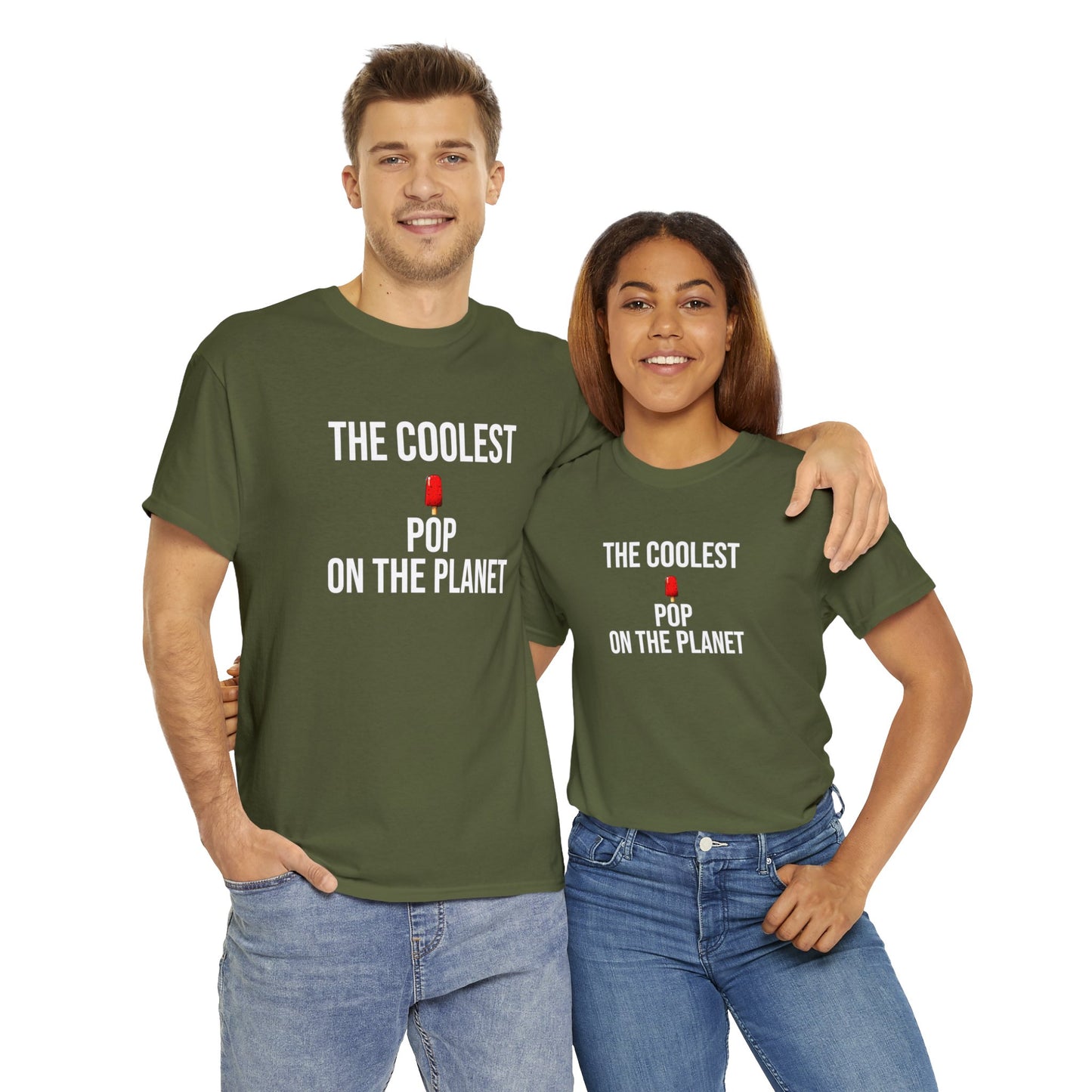 The Coolest Pop on The Planet Shirt | Father's Day Gift | Gift For Dad