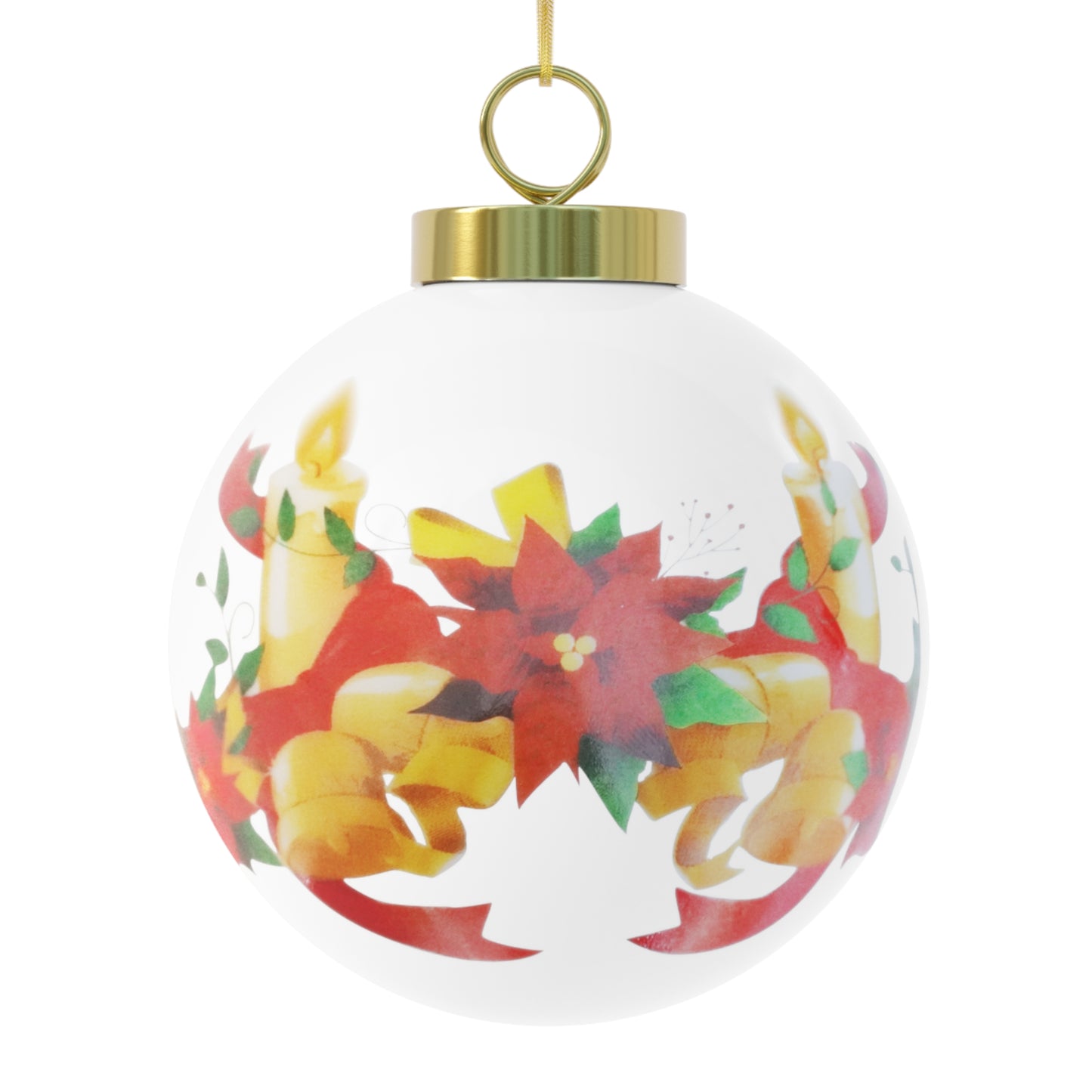 Gemini Horoscope Christmas Ball Ornament