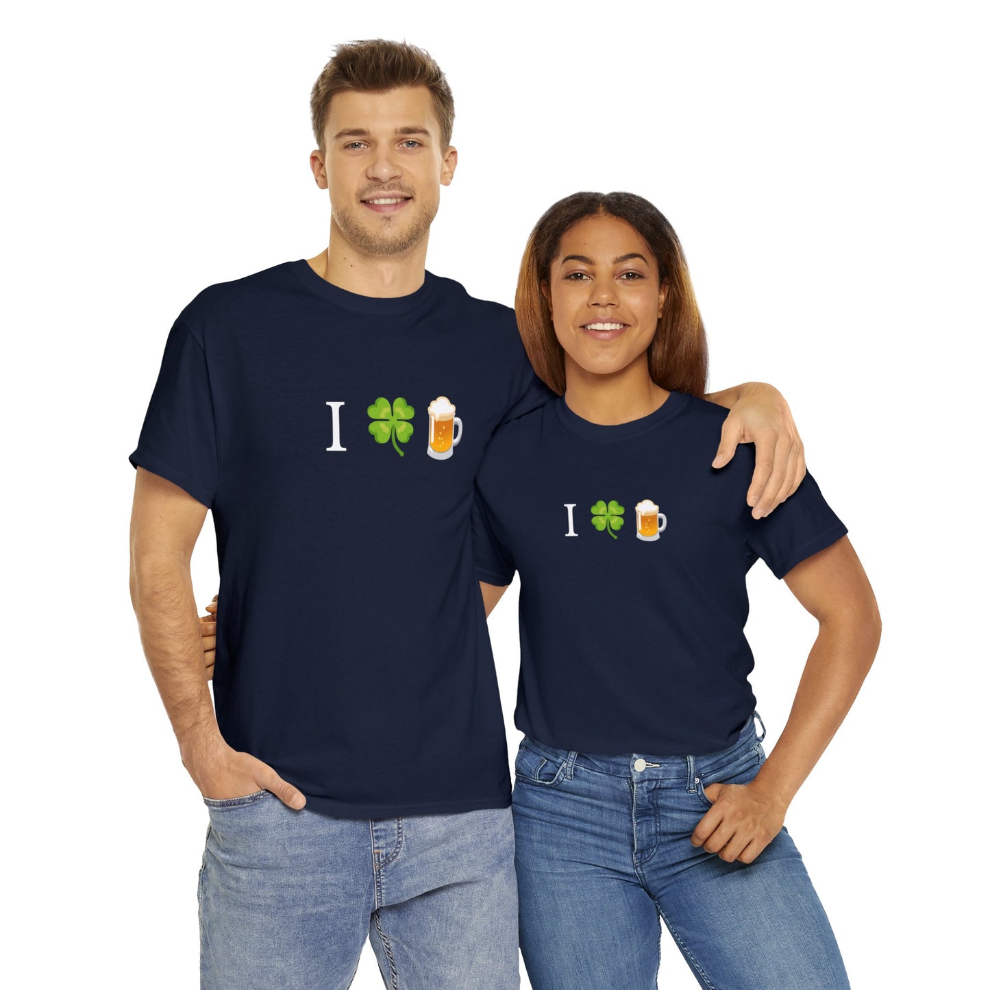 I Love Beer Emoji Shirt | St. Patricks Day Gift