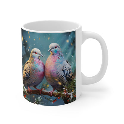 Two Turtle Doves Ceramic Mug 11oz