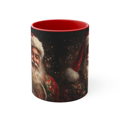 Latin Santa Claus Accent Coffee Mug, 11oz