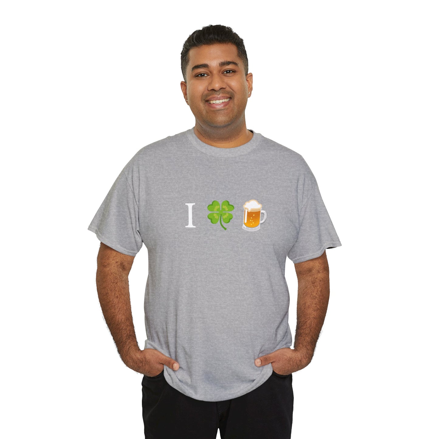 I Love Beer Emoji Shirt | St. Patricks Day Gift