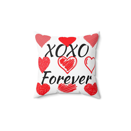 XOXO Forever Valentines Day Pillow