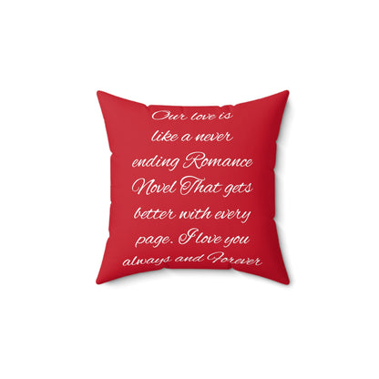 Our Love Is Valentines Day Pillow