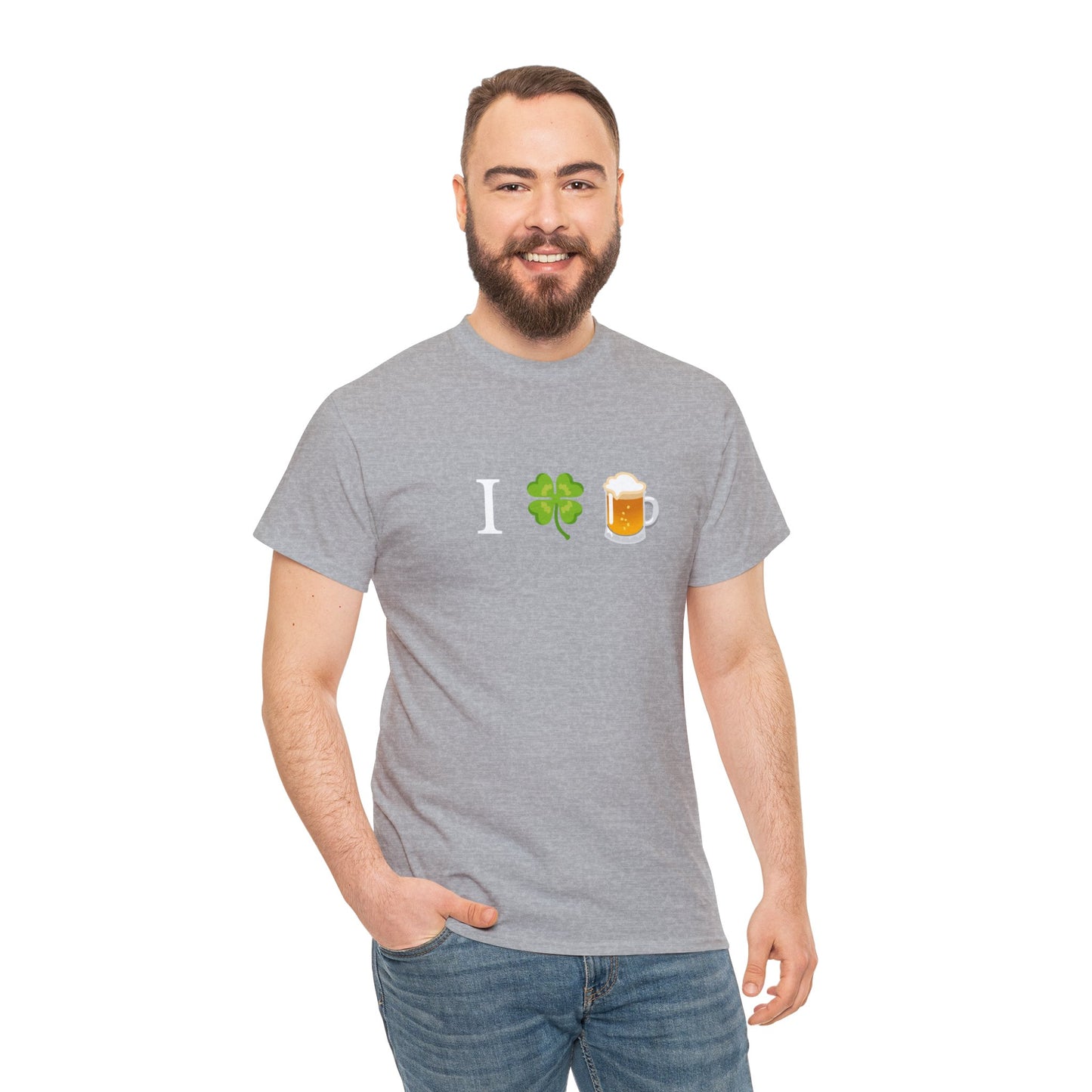 I Love Beer Emoji Shirt | St. Patricks Day Gift