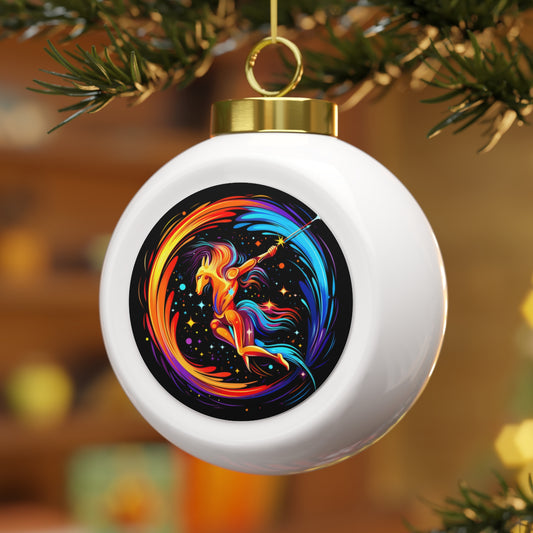 Sagittarius Horoscope Christmas Ball Ornaments