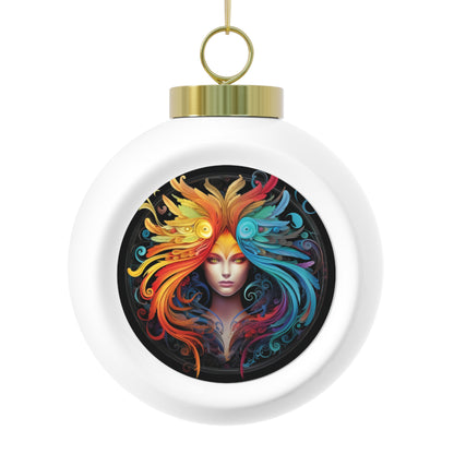 Virgo Horoscope Christmas Ball Ornaments