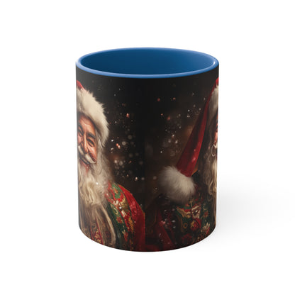 Latin Santa Claus Accent Coffee Mug, 11oz