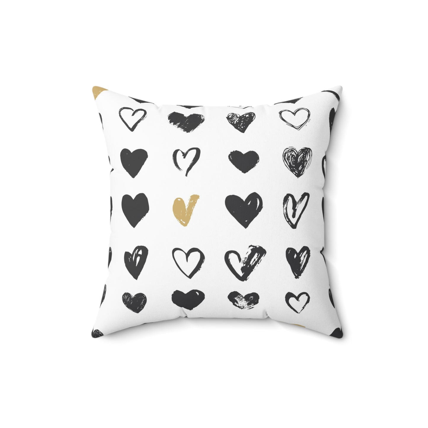 You Are And Will Be My Only True Love Always Pillow - Black