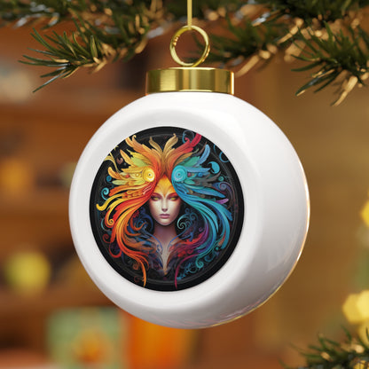 Virgo Horoscope Christmas Ball Ornaments