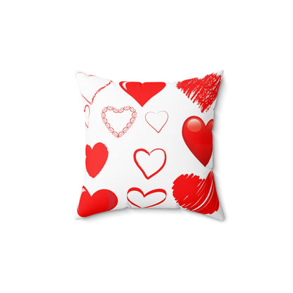 You Are And Will Be My Only True Love Always Pillow - Red