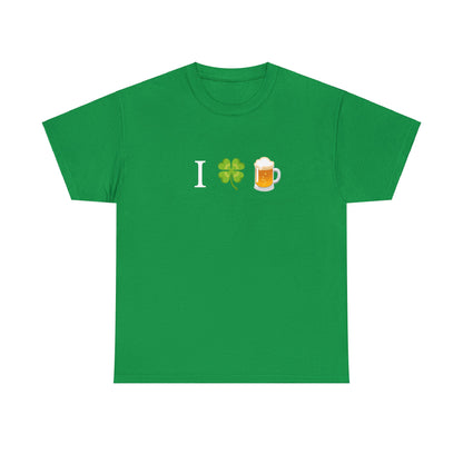 I Love Beer Emoji Shirt | St. Patricks Day Gift