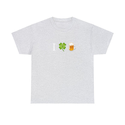 I Love Beer Emoji Shirt | St. Patricks Day Gift