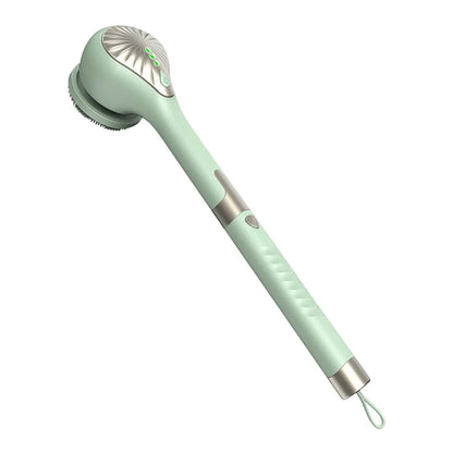 Multifunctional Electric Bath Brush Rechargeable Shower Body Brush Long Handle Waterproof Bathing Back Brush Skin Cleaning Brush