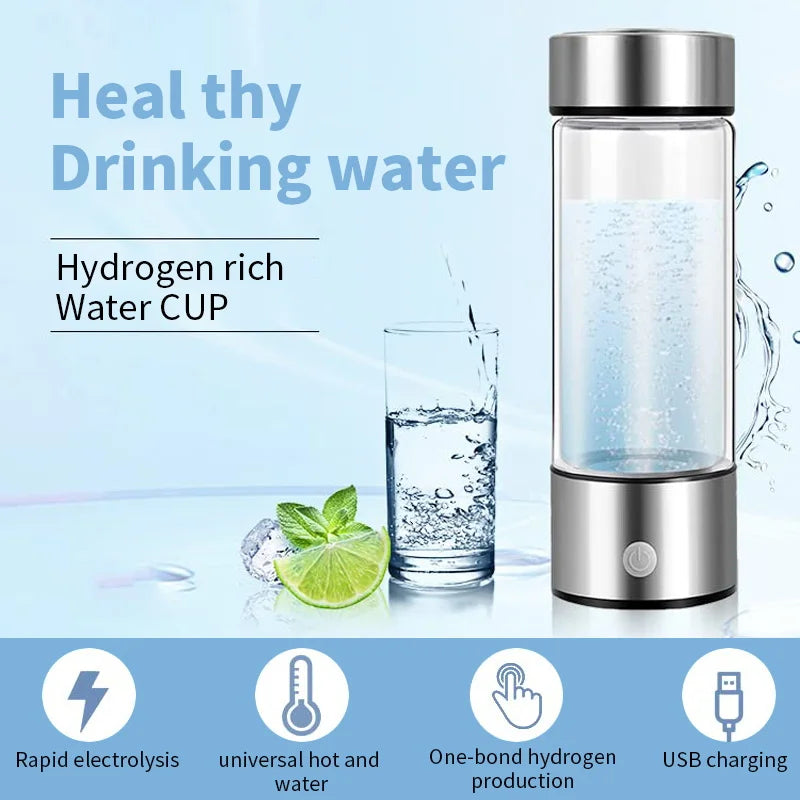 AquaPure Vitality: Hydrogen Water Bottle